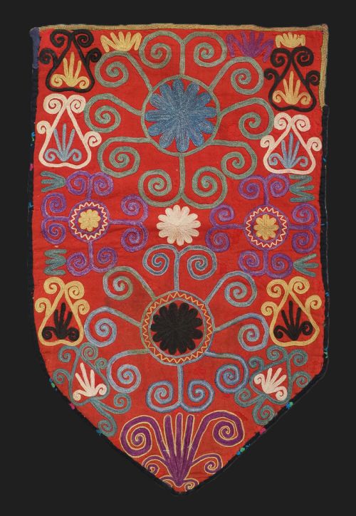 Antique Uzbek Lakai Tribe Uut Kap Ilgich, Central Asia, Circa 1900.