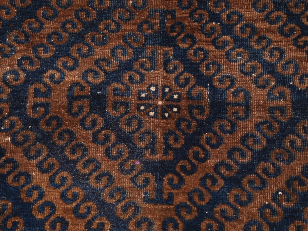 ANTIQUE BALUCH MAIN CARPET OF MUSHWANI DESIGN, SUPERB WOOL, CIRCA 1900. View X