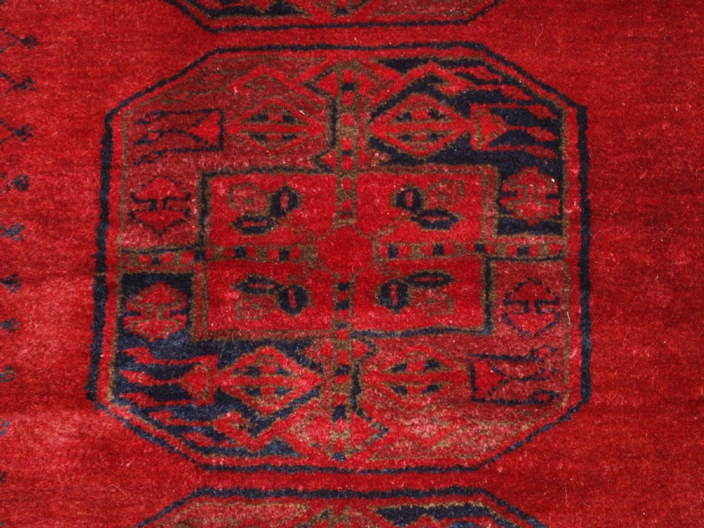 ANTIQUE AFGHAN VILLAGE RUG, ERSARI WEAVERS, SUPERB COLOUR AND SOFT WOOL, CIRCA 1900. View VII