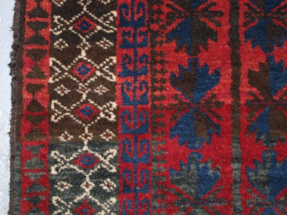 OLD AFGHAN VILLAGE PRAYER RUG, TREE OF LIFE DESIGN, CIRCA 1920. View VII