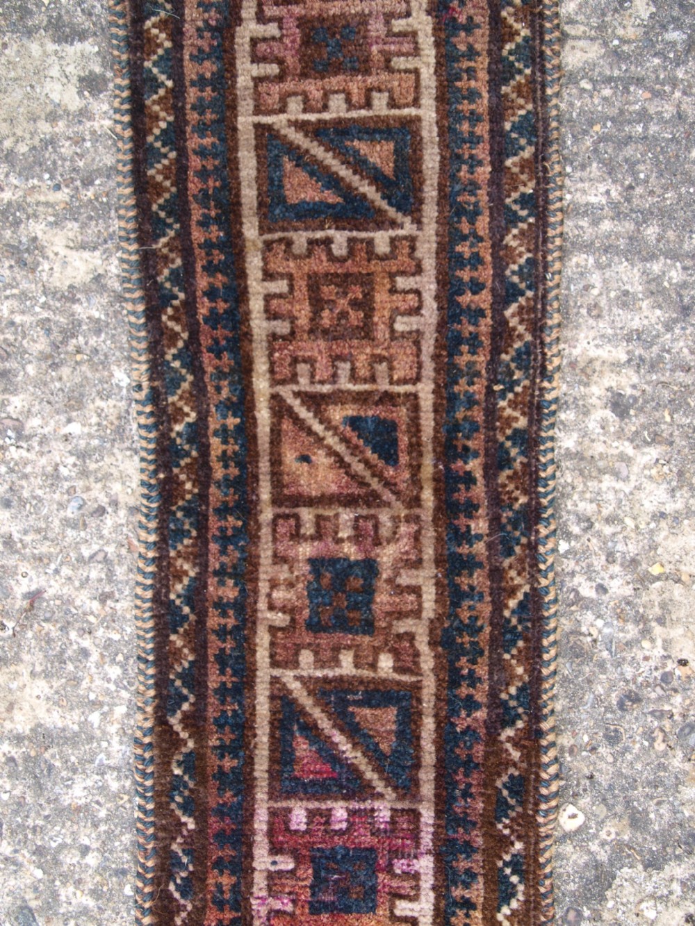 OLD AFGHAN BALUCH CAMEL TRAPPING WITH TASSELS AND BEADS, CIRCA 1920. View III