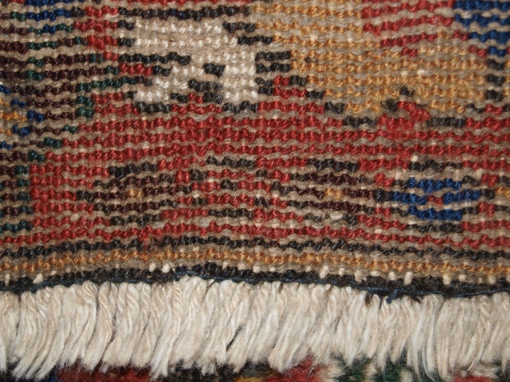 ANTIQUE PERSIAN FERDOWS BALUCH RUG WITH SUPERB COLOUR AND CONDITION, 2ND HALF 19TH CENTURY. View XII