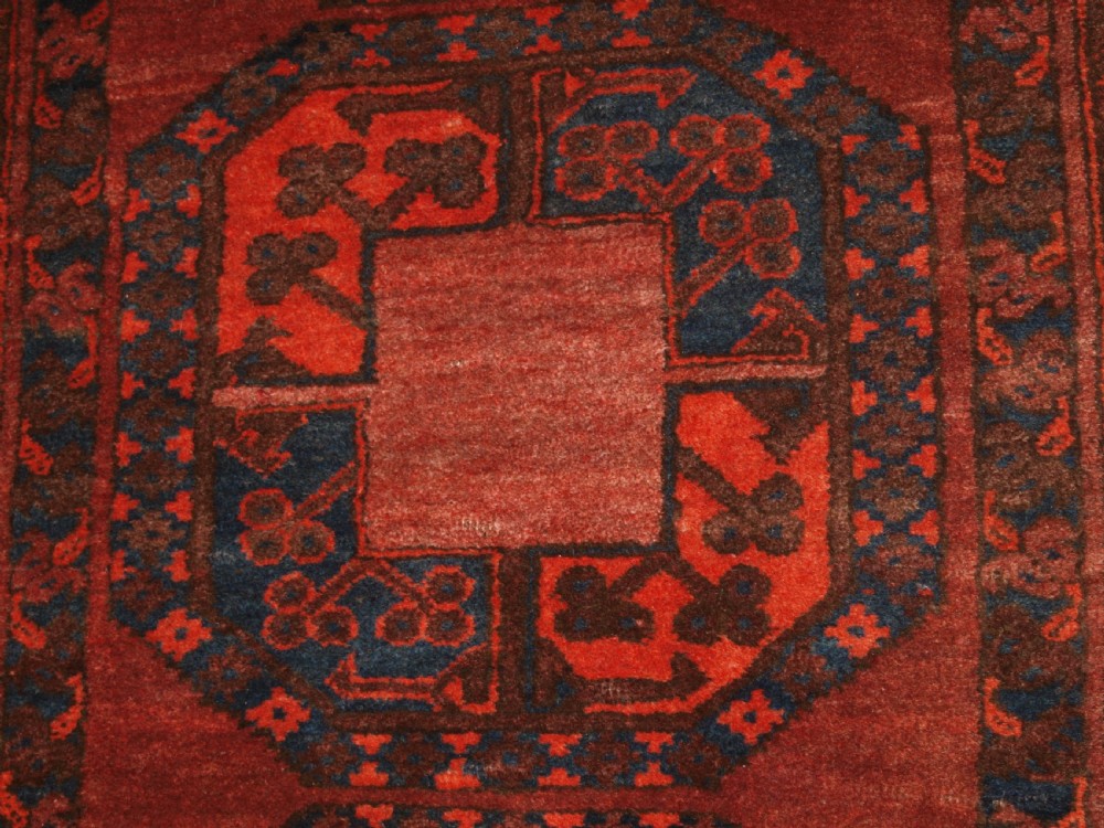 OLD AFGHAN RUNNER, TRADITIONAL DESIGN, VERY HARD WEARING, CIRCA 1920. View VIII