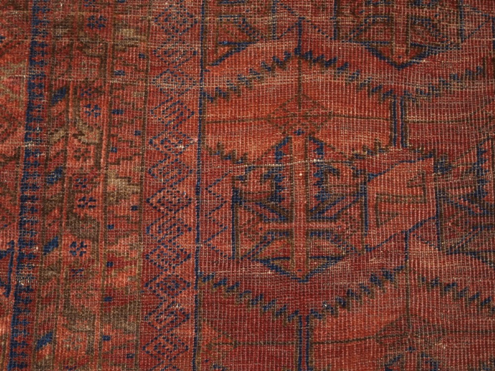 ANTIQUE BALUCH MAIN CARPET, CHAKHANSUR REGION, SOUTH EAST AFGHANISTAN, LATE 19TH CENTURY. View XII