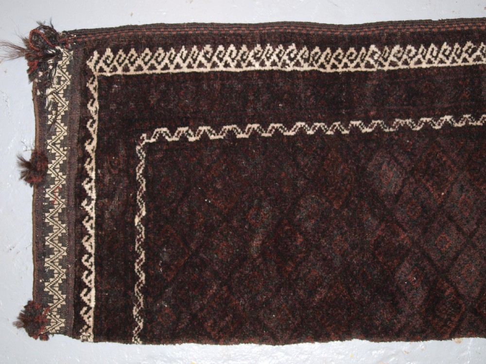 ANTIQUE AFGHAN BALUCH CRADLE FOR A NEW BORN BABY, VERY SCARCE ITEM, CIRCA 1900/20. View II
