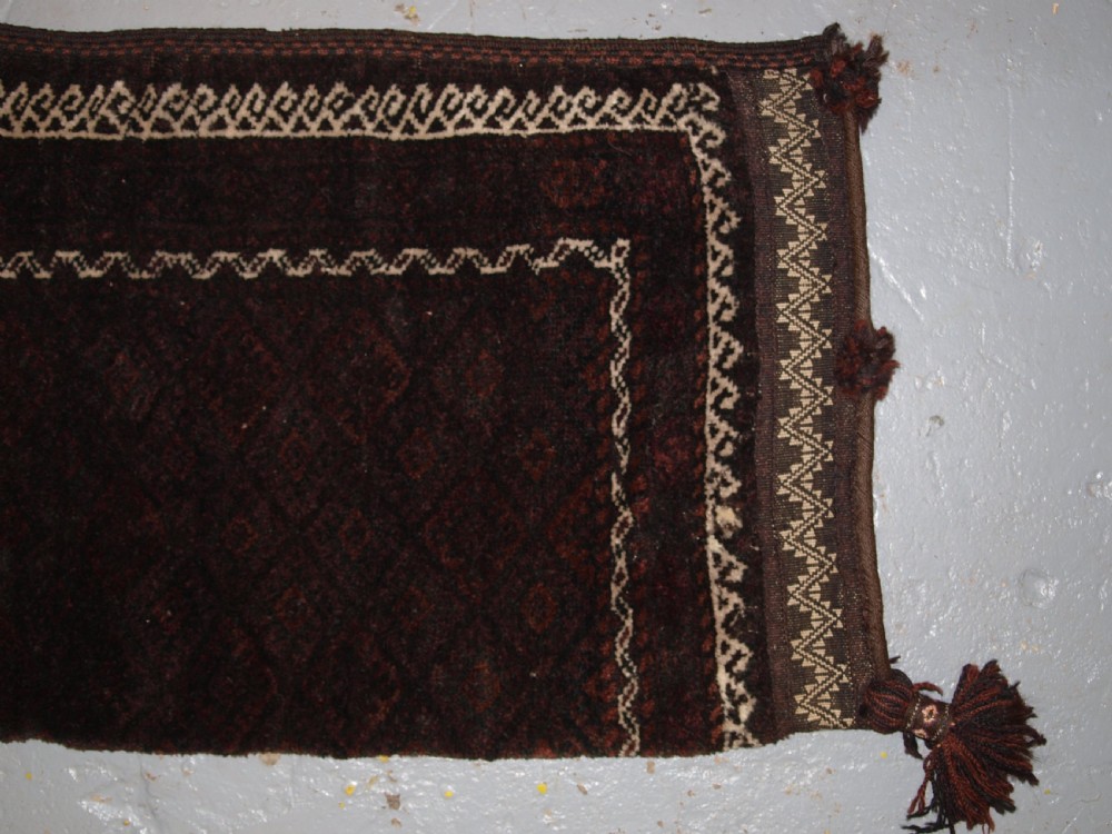 ANTIQUE AFGHAN BALUCH CRADLE FOR A NEW BORN BABY, VERY SCARCE ITEM, CIRCA 1900/20. View III
