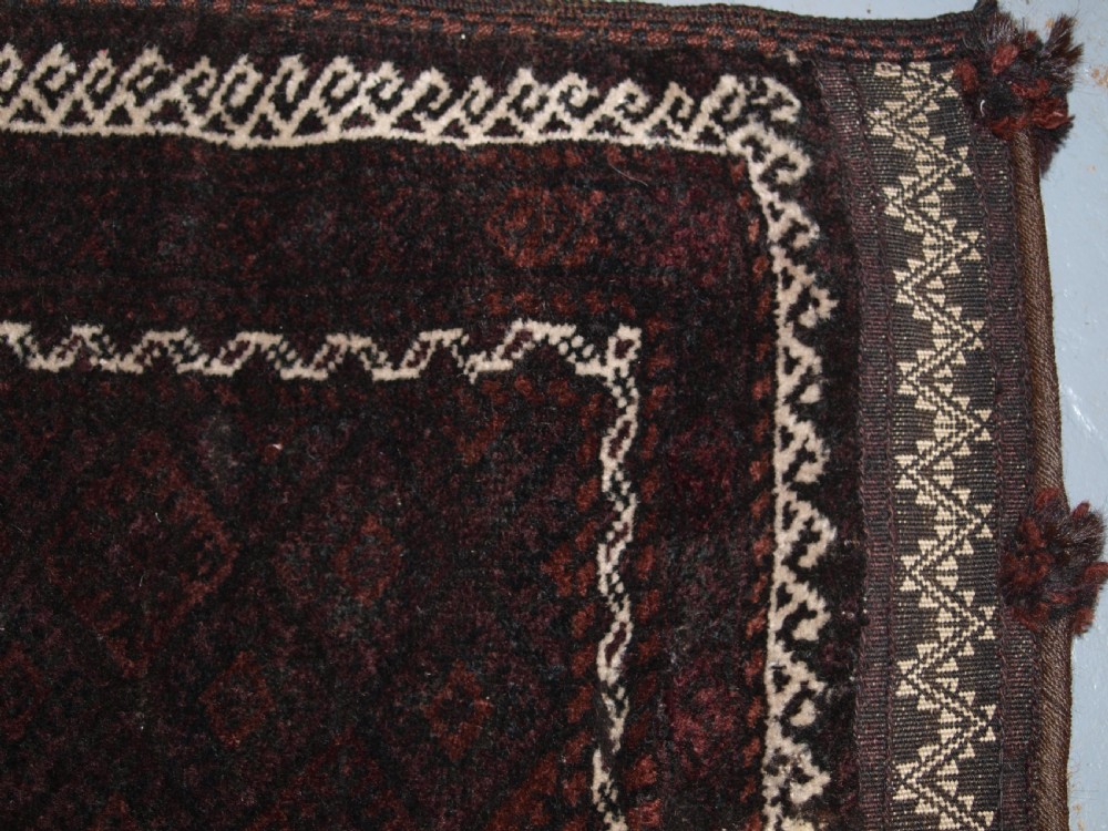 ANTIQUE AFGHAN BALUCH CRADLE FOR A NEW BORN BABY, VERY SCARCE ITEM, CIRCA 1900/20. View IV