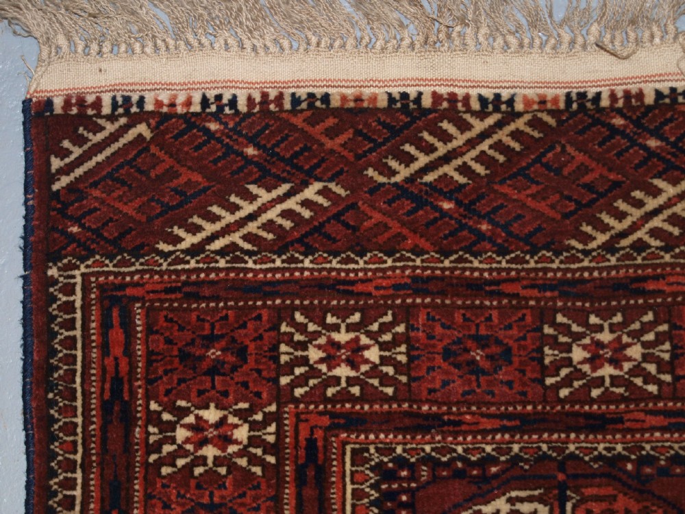 OLD TEKKE TURKMEN RUG OF VERY SMALL SIZE, EXCELLENT CONDITION, CIRCA 1900/20. View IV