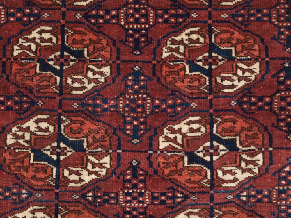 OLD TEKKE TURKMEN RUG OF VERY SMALL SIZE, EXCELLENT CONDITION, CIRCA 1900/20. View VI