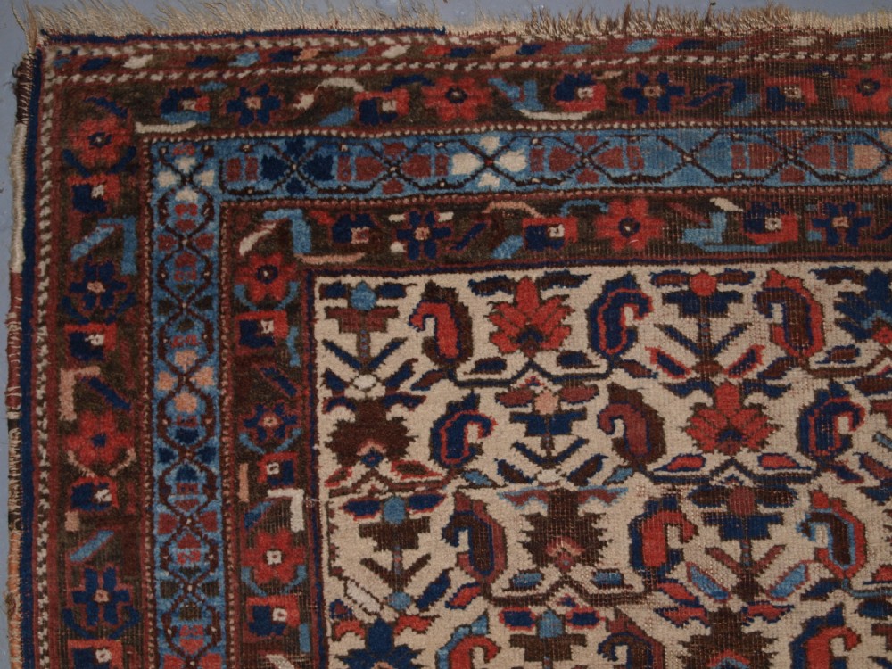 ANTIQUE PERSIAN AFSHAR RUG, KERMAN REGION, ALL OVER DESIGN, CIRCA 1900. View III