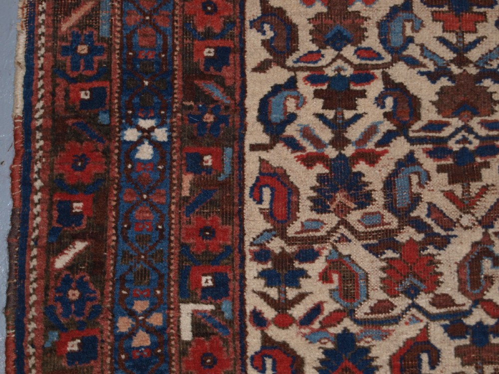 ANTIQUE PERSIAN AFSHAR RUG, KERMAN REGION, ALL OVER DESIGN, CIRCA 1900. View IV