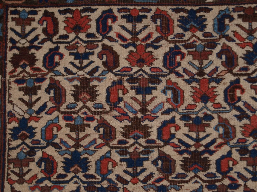 ANTIQUE PERSIAN AFSHAR RUG, KERMAN REGION, ALL OVER DESIGN, CIRCA 1900. View VII