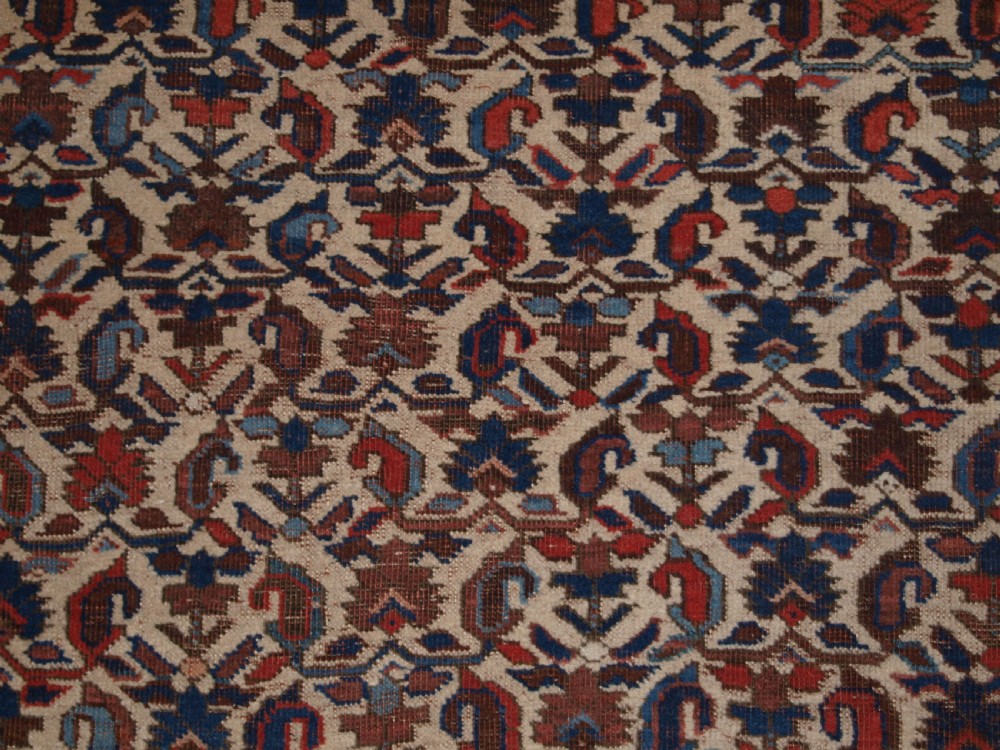 ANTIQUE PERSIAN AFSHAR RUG, KERMAN REGION, ALL OVER DESIGN, CIRCA 1900. View VIII