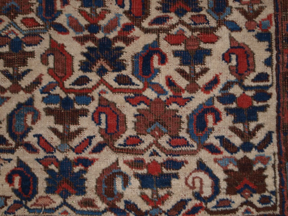 ANTIQUE PERSIAN AFSHAR RUG, KERMAN REGION, ALL OVER DESIGN, CIRCA 1900. View IX