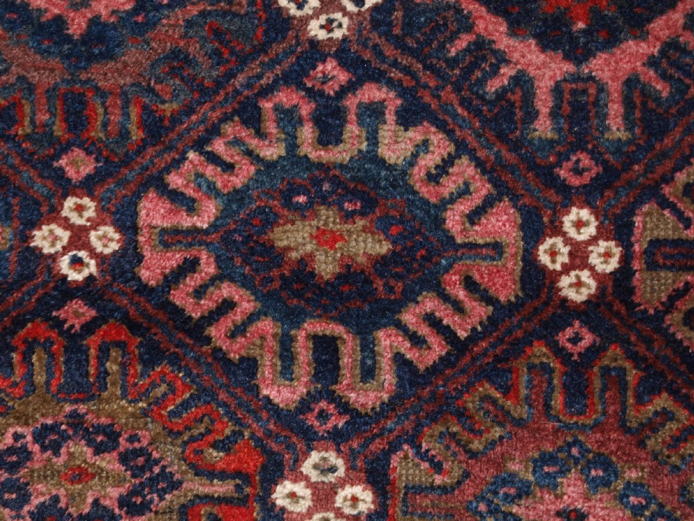 ANTIQUE BALUCH RUG WITH SNOW FLAKE LATTICE DESIGN, WESTERN AFGHANISTAN, LATE 19TH CENTURY. View XIV