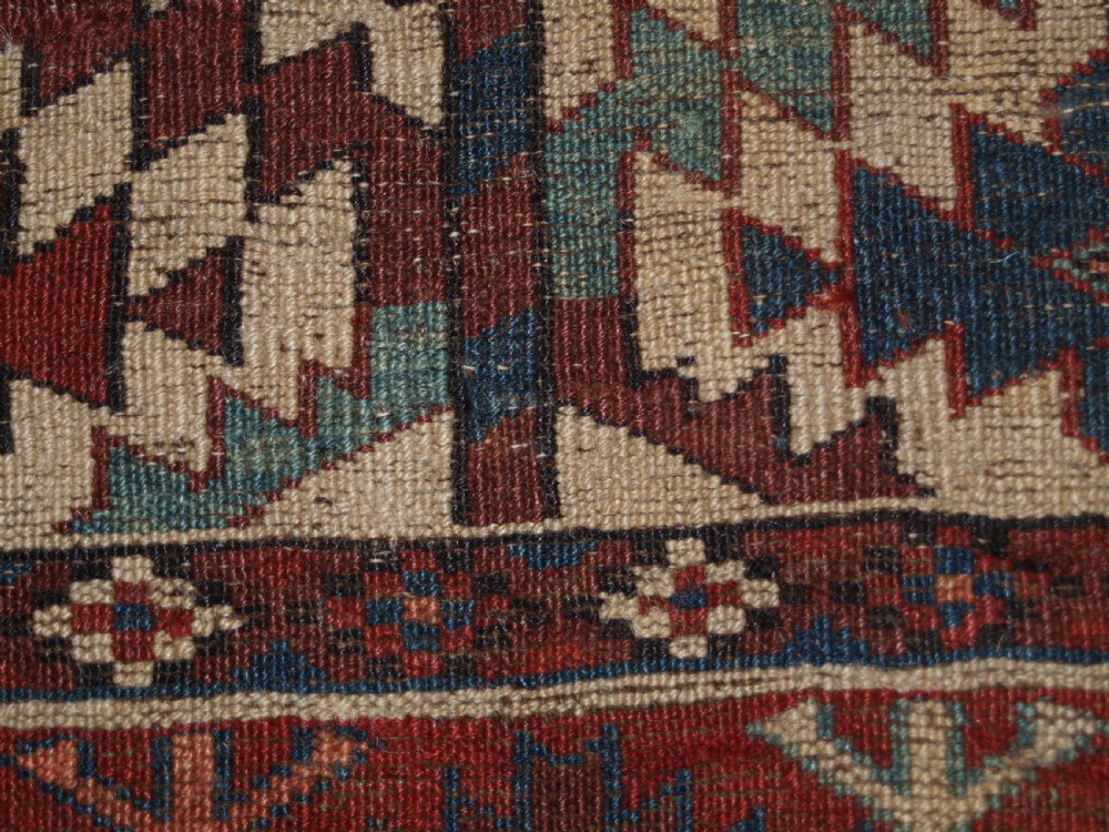 ANTIQUE YOMUT TURKMEN ASMALYK, BRIDAL CAMEL DECORATION, SUPERB COLOURS, 2ND HALF 19TH CENTURY. View XI