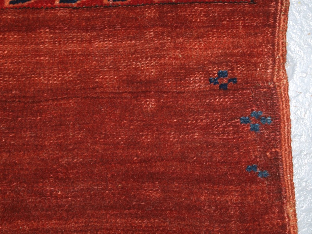 ANTIQUE YOMUT TURKMEN 16 GUL CHUVAL, SUPERB COLOUR, GREAT CONDITION 2ND 1/2 19TH CENTURY. View XI