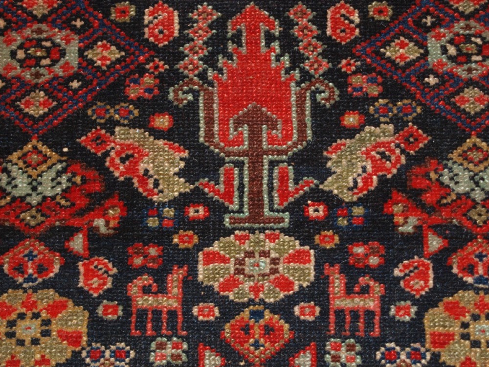 ANTIQUE SARAB LONG RUG, SUPERB DESIGN AND COLOUR, CIRCA 1900. View XI