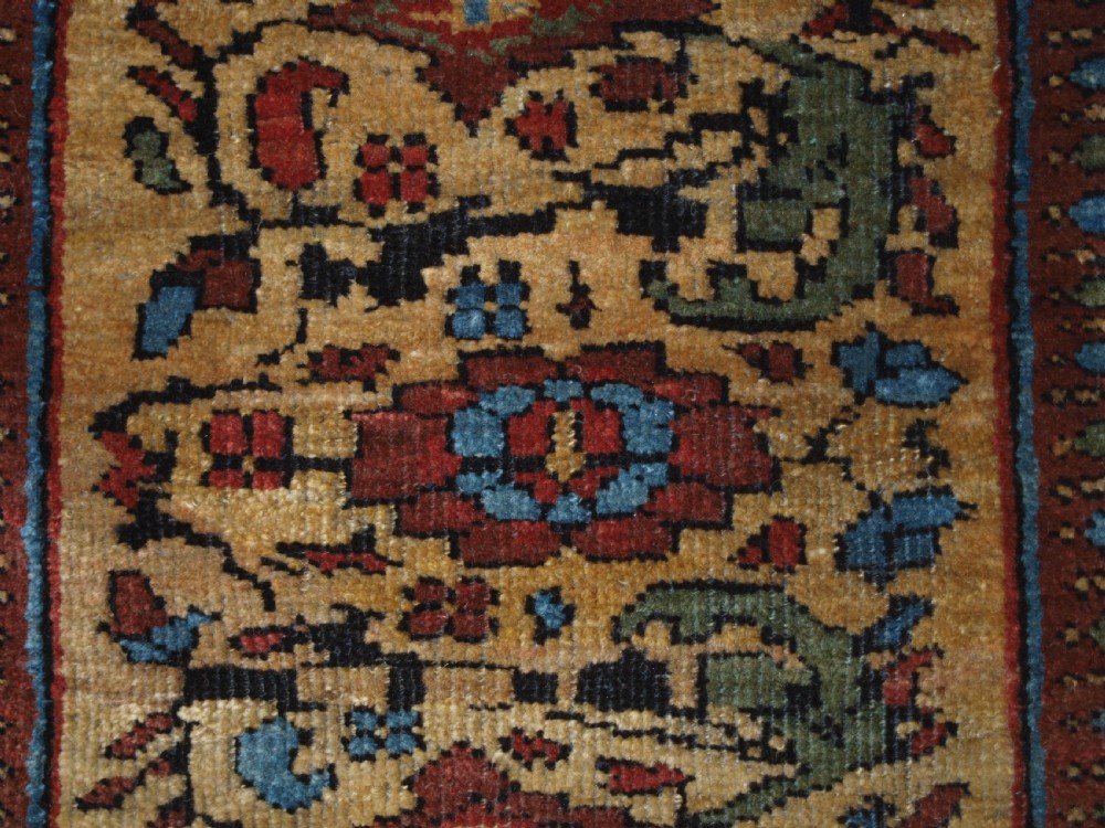 ANTIQUE FARAGHAN VILLAGE CARPET WITH OUTSTANDING COLOUR, CIRCA 1880. View XII