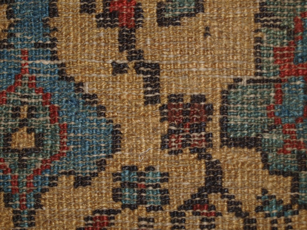 ANTIQUE FARAGHAN VILLAGE CARPET WITH OUTSTANDING COLOUR, CIRCA 1880. View XIII