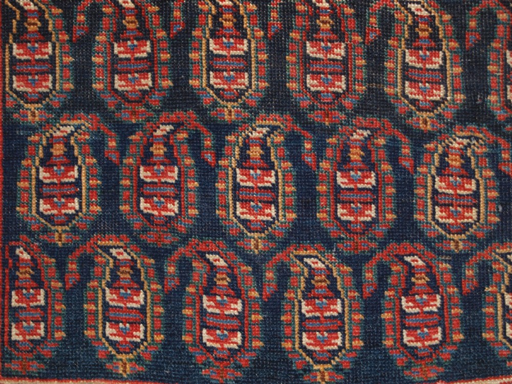 ANTIQUE SOUTH PERSIAN AFSHAR RUG WITH ALL OVER BOTEH DESIGN, BEAUTIFUL BORDER, CIRCA 1900. View XI