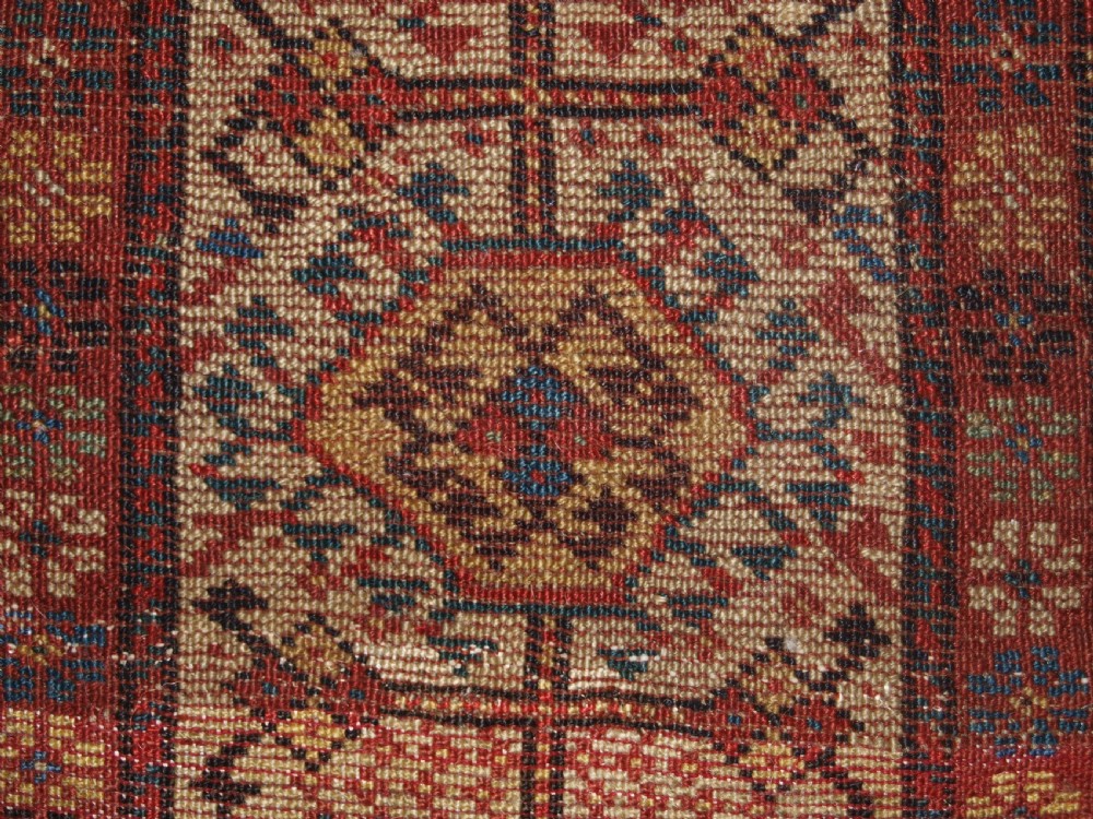 ANTIQUE TRIBAL SHEKARLU QASHQAI RUG, VERY FINE WEAVE, GREAT COLOUR, CIRCA 1880. View XVIII