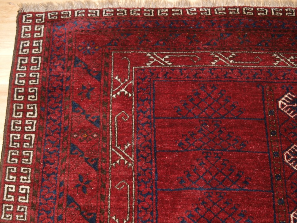 OLD AFGHAN PURDAH ENSI RUG, CHAKESH VILLAGE, SUPERB CONDITION, CIRCA 1920 View III