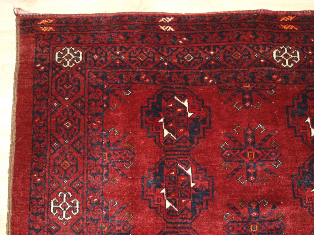 OLD AFGHAN ERSARI CHUVAL OF LARGE SIZE, EXCELLENT CONDITION, CIRCA 1920. View II