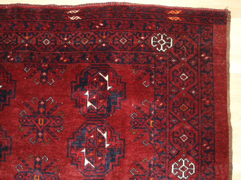 OLD AFGHAN ERSARI CHUVAL OF LARGE SIZE, EXCELLENT CONDITION, CIRCA 1920. View VI