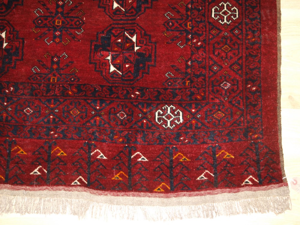 OLD AFGHAN ERSARI CHUVAL OF LARGE SIZE, EXCELLENT CONDITION, CIRCA 1920. View VII