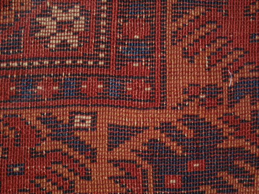 ANTIQUE TURKISH PRAYER RUG, BERGAMA REGION, POSSIBLY YAGCEBEDIR, LATE 19TH CENTURY.  View XIII