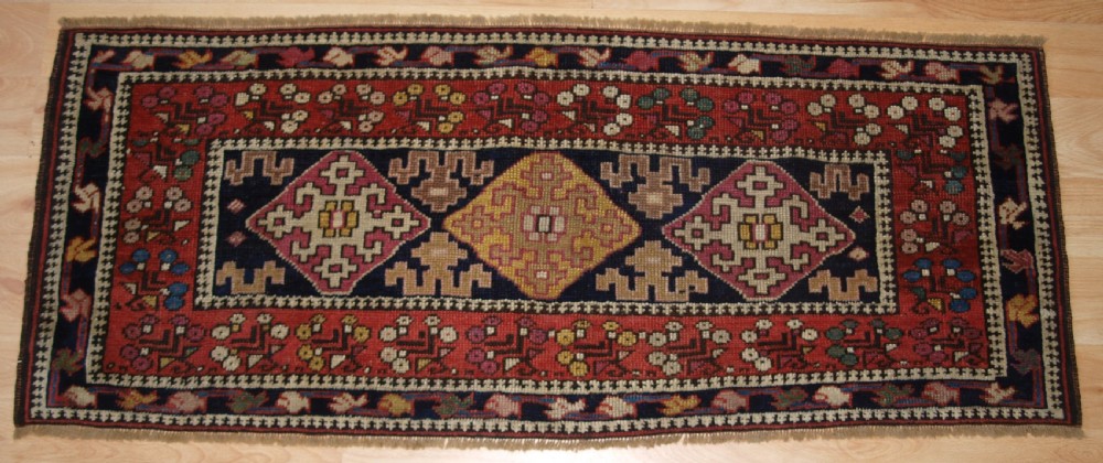 ANTIQUE KURDISH MAFRASH PANEL, BEDDING BAG SIDE PANEL, CIRCA 1900.