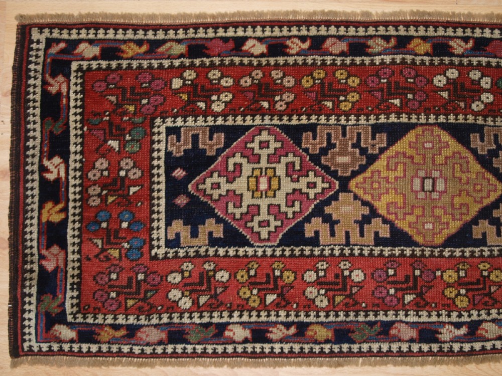 ANTIQUE KURDISH MAFRASH PANEL, BEDDING BAG SIDE PANEL, CIRCA 1900. View II
