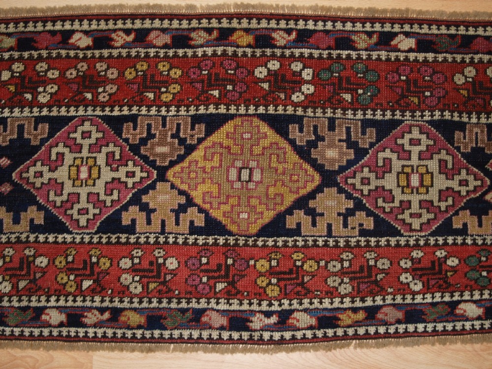 ANTIQUE KURDISH MAFRASH PANEL, BEDDING BAG SIDE PANEL, CIRCA 1900. View III