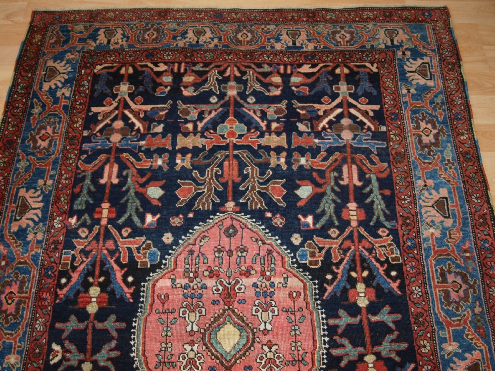ANTIQUE NORTH WEST PERSIAN VILLAGE RUG, SUPERB COLOUR, CIRCA 1900/20. View IV