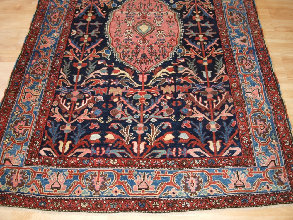 ANTIQUE NORTH WEST PERSIAN VILLAGE RUG, SUPERB COLOUR, CIRCA 1900/20. View VI