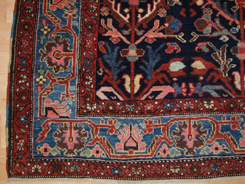ANTIQUE NORTH WEST PERSIAN VILLAGE RUG, SUPERB COLOUR, CIRCA 1900/20. View VII