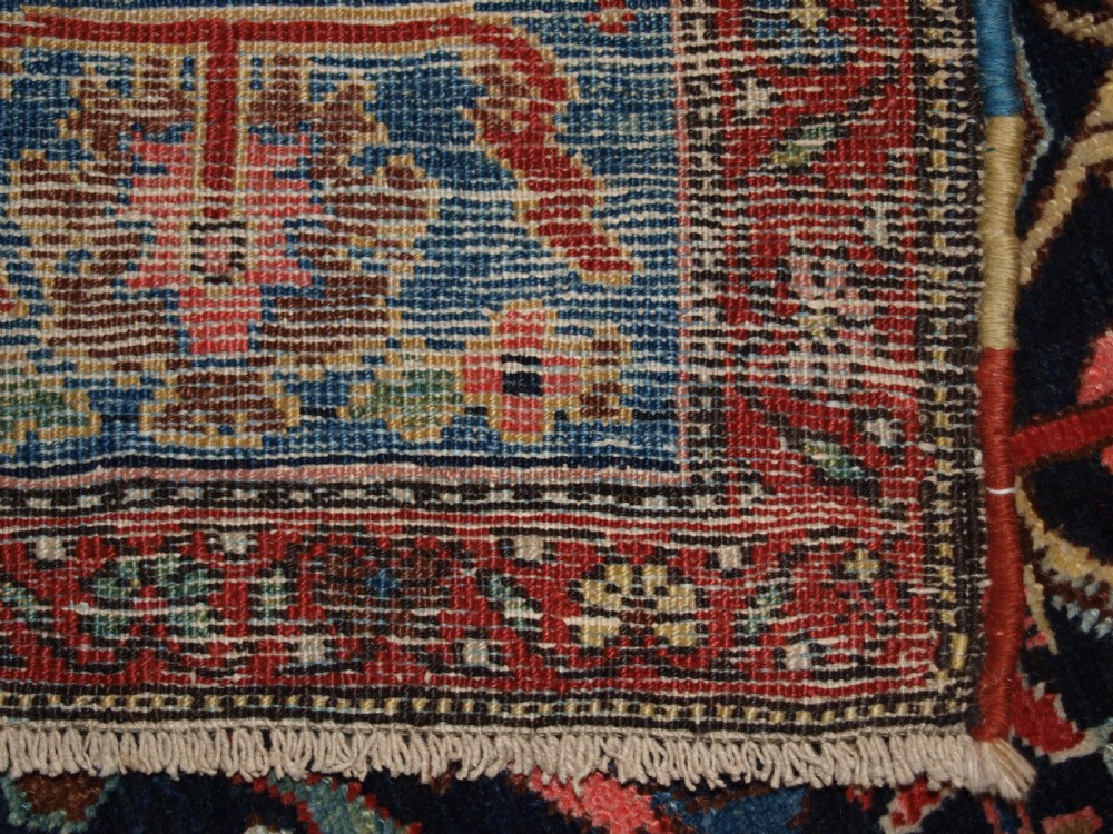 ANTIQUE NORTH WEST PERSIAN VILLAGE RUG, SUPERB COLOUR, CIRCA 1900/20. View X