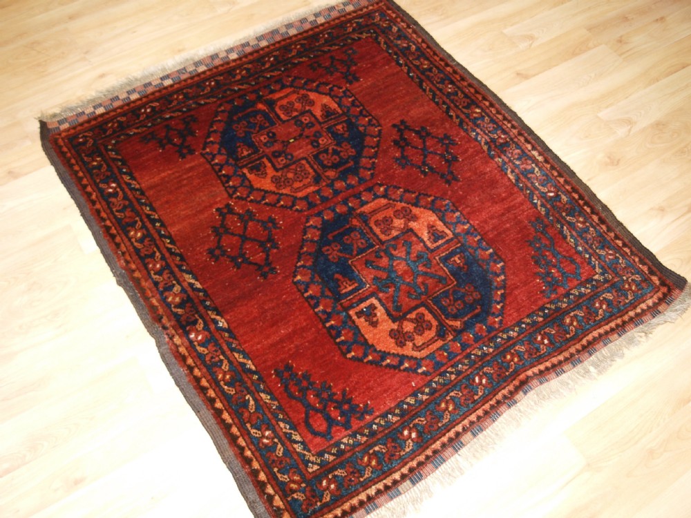 ANTIQUE ERSARI TURKMEN OF SCARCE SMALL SIZE, GREAT COLOUR AND CONDITION, CIRCA 1900. View II