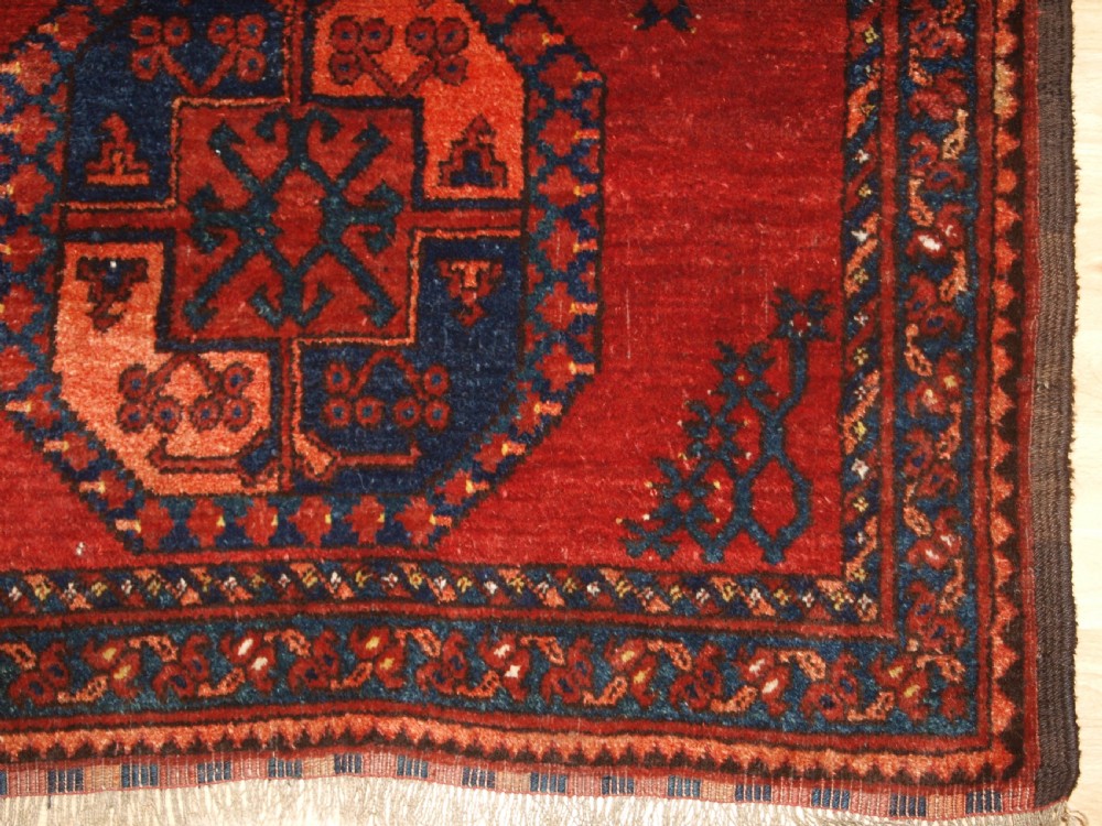 ANTIQUE ERSARI TURKMEN OF SCARCE SMALL SIZE, GREAT COLOUR AND CONDITION, CIRCA 1900. View VII