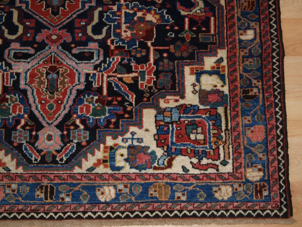 ANTIQUE NORTH WEST PERSIAN JOZAN VILLAGE RUG, SUPERB CONDITION, CIRCA 1920. View IX