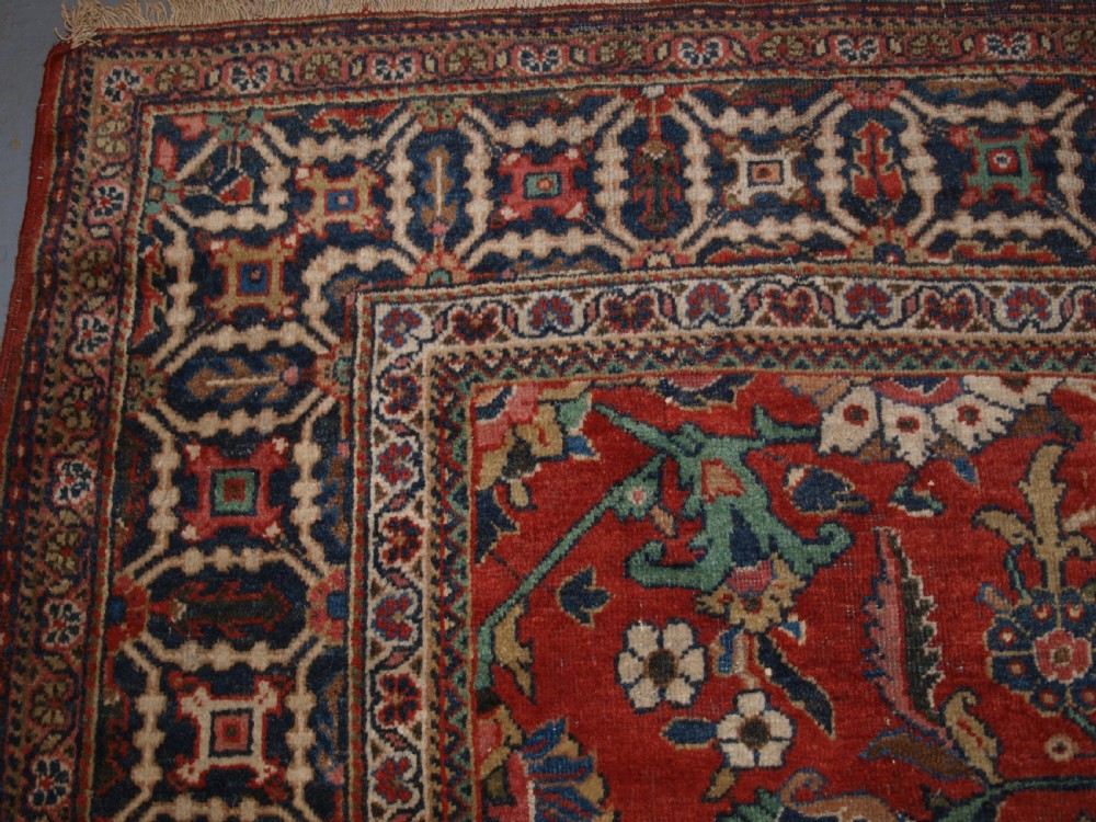 ANTIQUE PERSIAN MAHAL CARPET, ALL OVER DESIGN, COUNTRY HOUSE CARPET, CIRCA 1900. View II