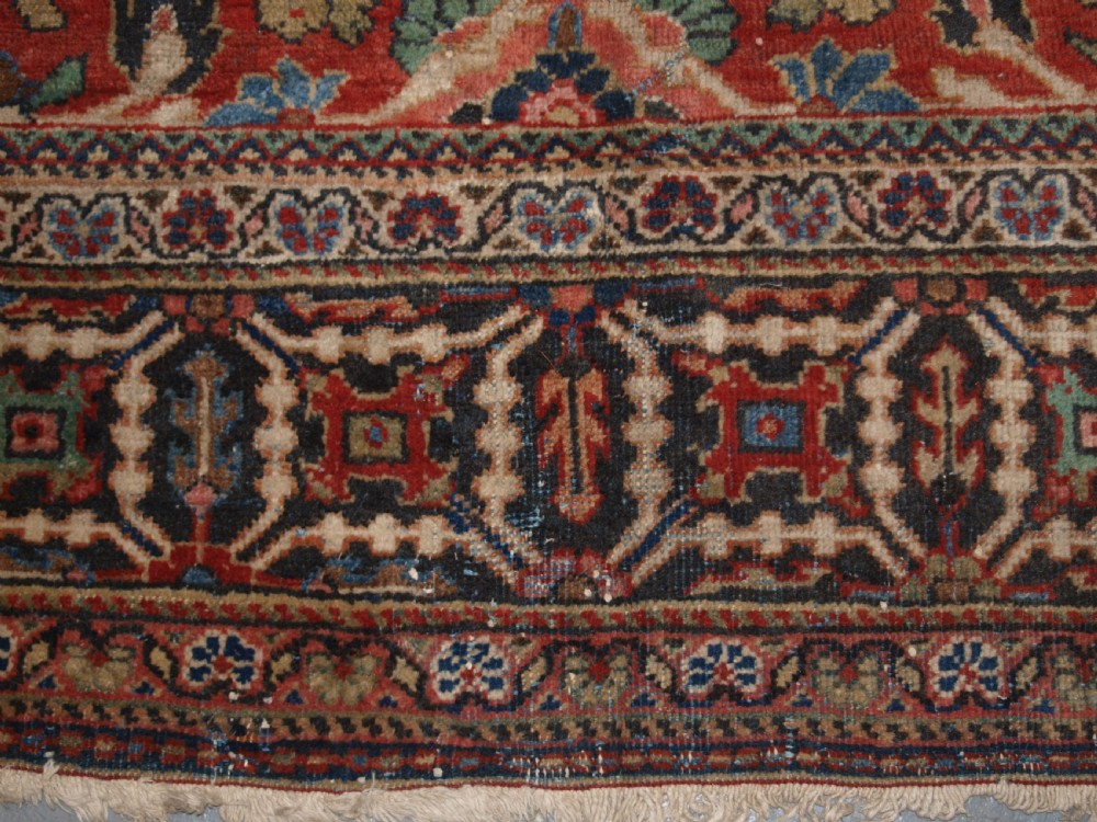 ANTIQUE PERSIAN MAHAL CARPET, ALL OVER DESIGN, COUNTRY HOUSE CARPET, CIRCA 1900. View XIV