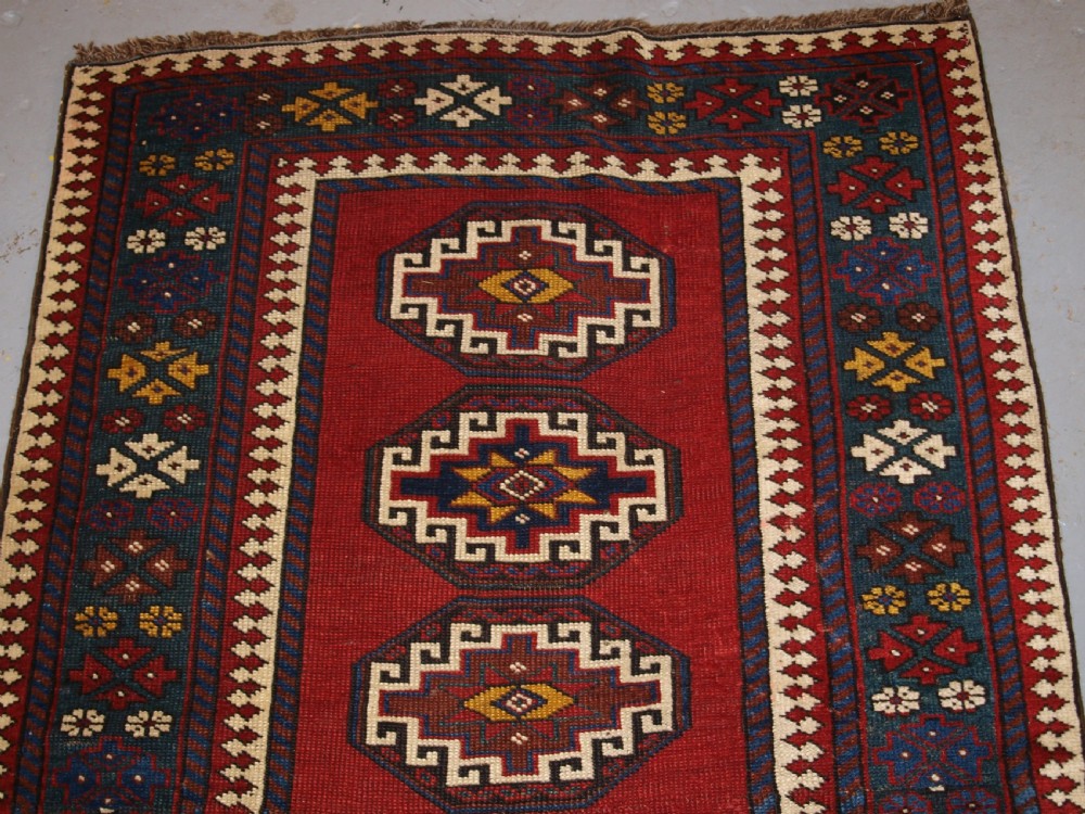 ANTIQUE NORTH PERSIAN KELARDASHT RUNNER, SUPERB COLOUR, CIRCA 1920. View II
