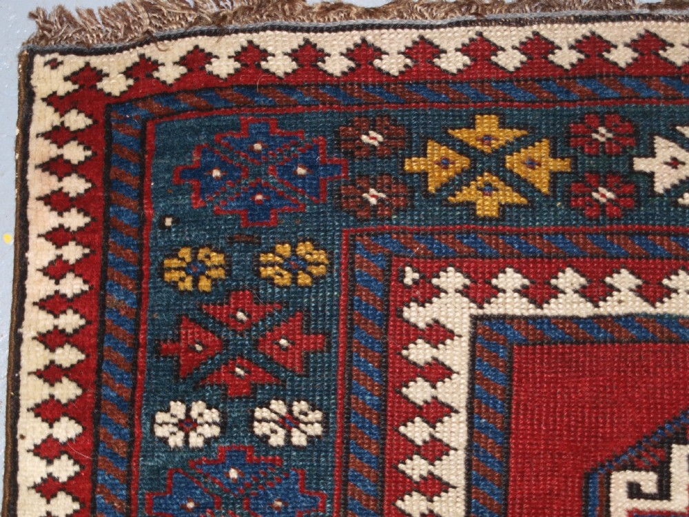 ANTIQUE NORTH PERSIAN KELARDASHT RUNNER, SUPERB COLOUR, CIRCA 1920. View VI