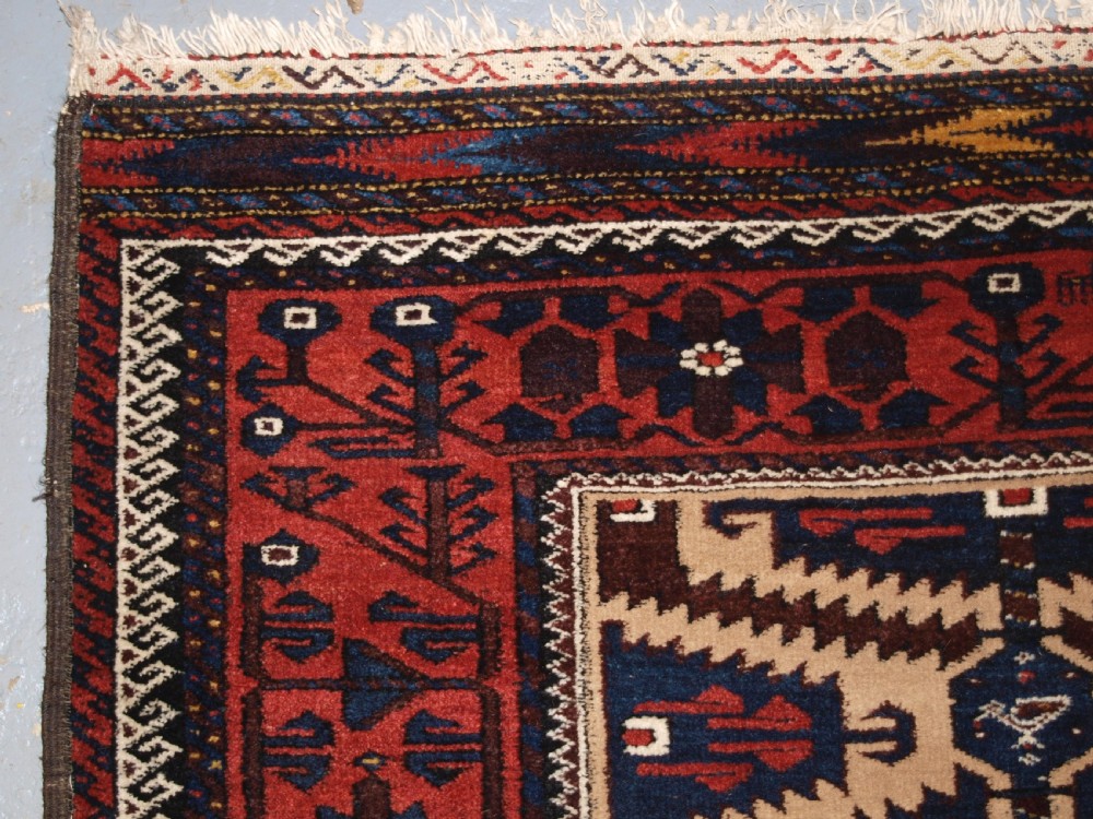 ANTIQUE BALUCH RUG, KHORASSAN REGION, NORTH EAST PERSIA, LATE 19TH CENTURY. View II