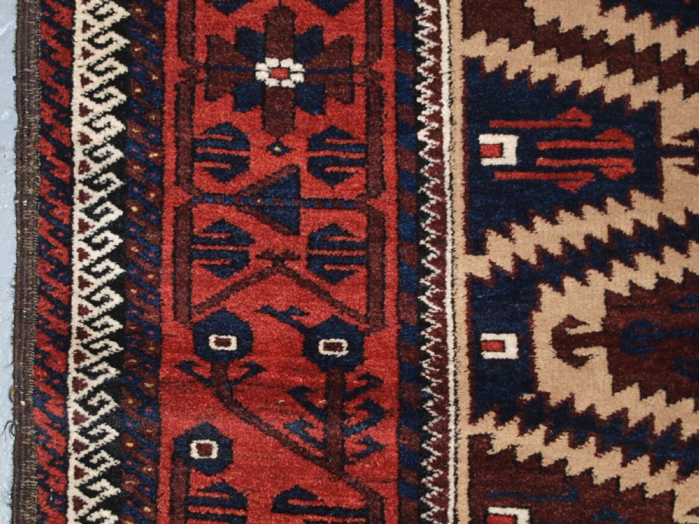 ANTIQUE BALUCH RUG, KHORASSAN REGION, NORTH EAST PERSIA, LATE 19TH CENTURY. View III