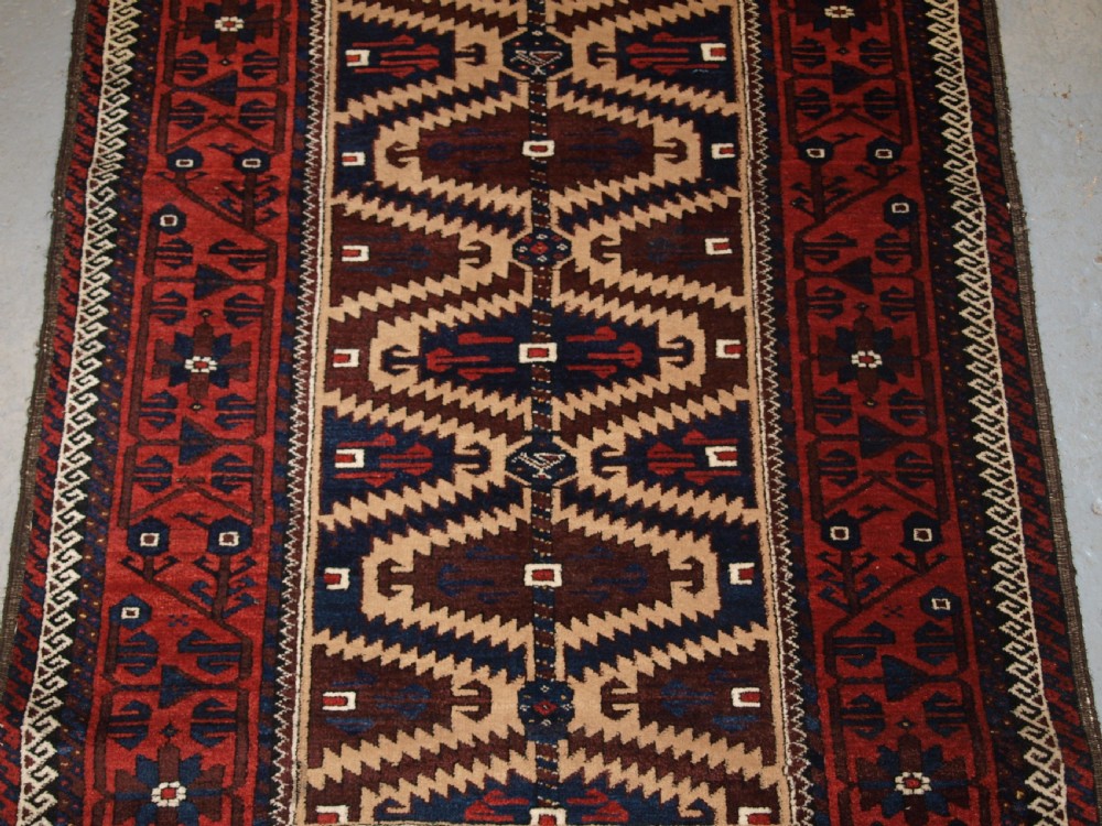 ANTIQUE BALUCH RUG, KHORASSAN REGION, NORTH EAST PERSIA, LATE 19TH CENTURY. View VI