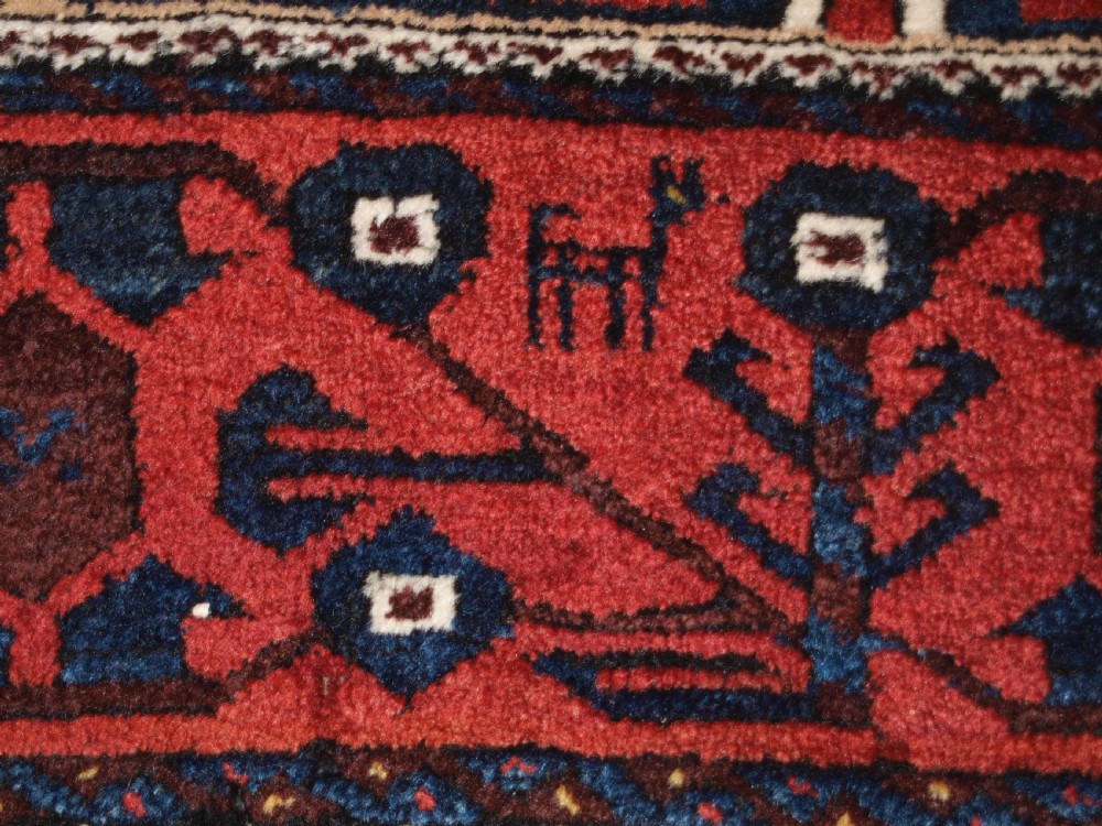 ANTIQUE BALUCH RUG, KHORASSAN REGION, NORTH EAST PERSIA, LATE 19TH CENTURY. View IX
