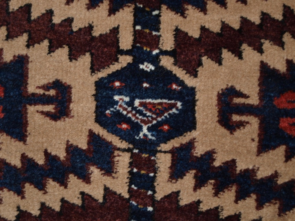 ANTIQUE BALUCH RUG, KHORASSAN REGION, NORTH EAST PERSIA, LATE 19TH CENTURY. View X